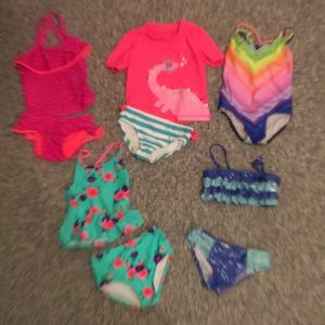 Bundle of cute bathing suits